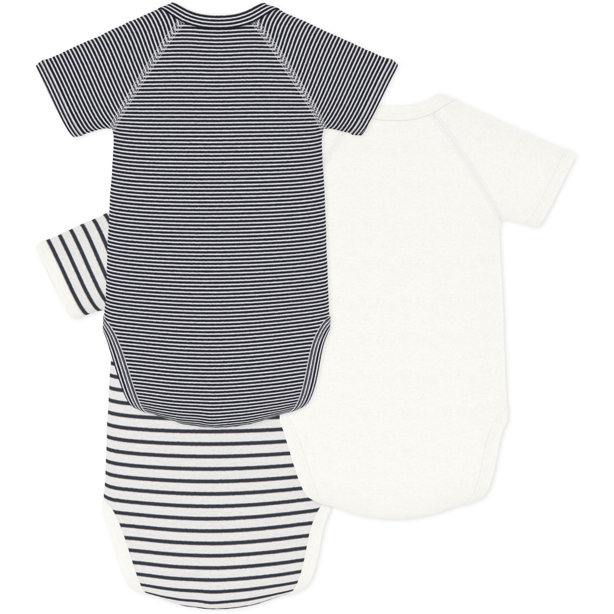 Petit Bateau Variante 1 Short Sleeve Bodysuit