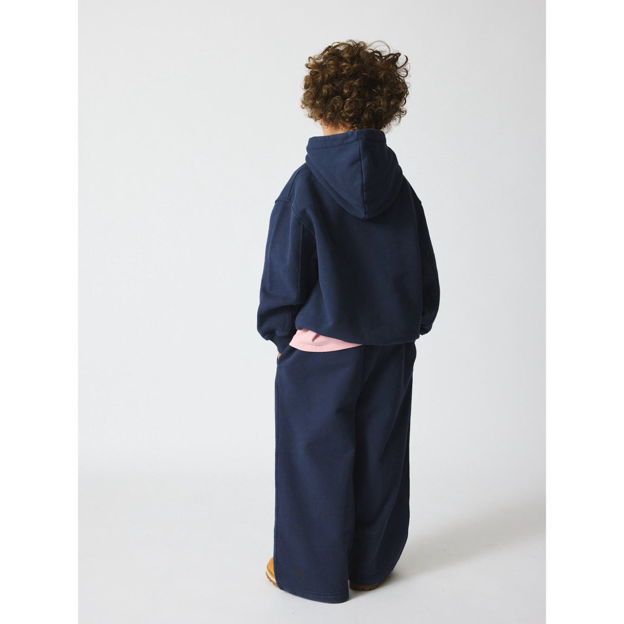 brunobruno nation Mood Indigo Blue Nicolaj Embr Hoodie