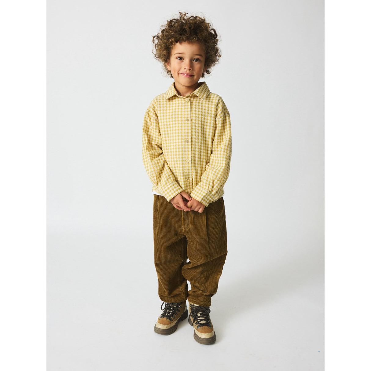 brunobruno nation Khaki Green Dorethy Corduroy Pants