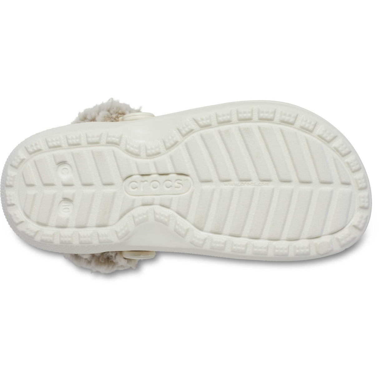 Crocs Summit White Classic Fleece Lined Clog T Smwt