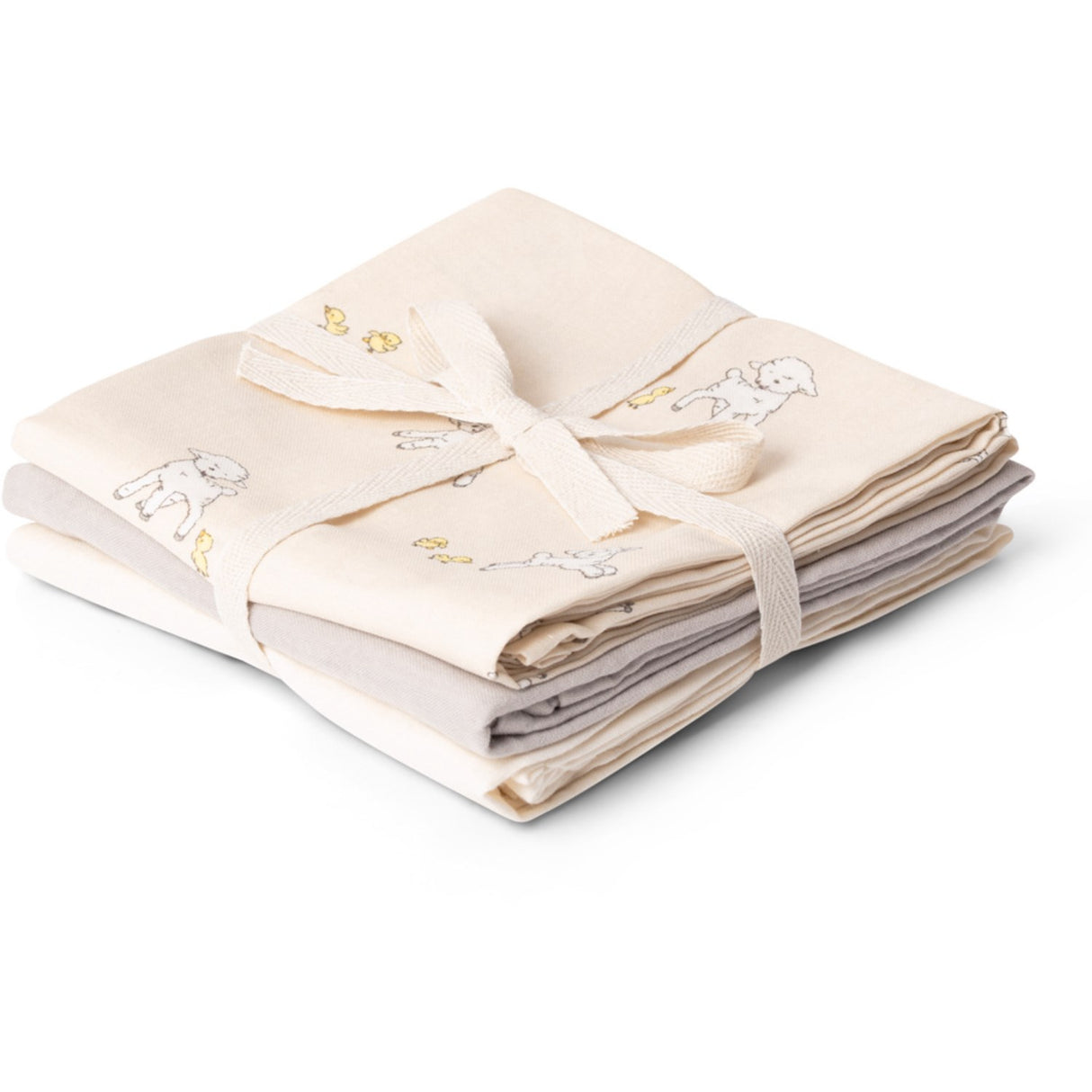 That's Mine Tiny Friends Bora Muslin Cloth 3-Pack