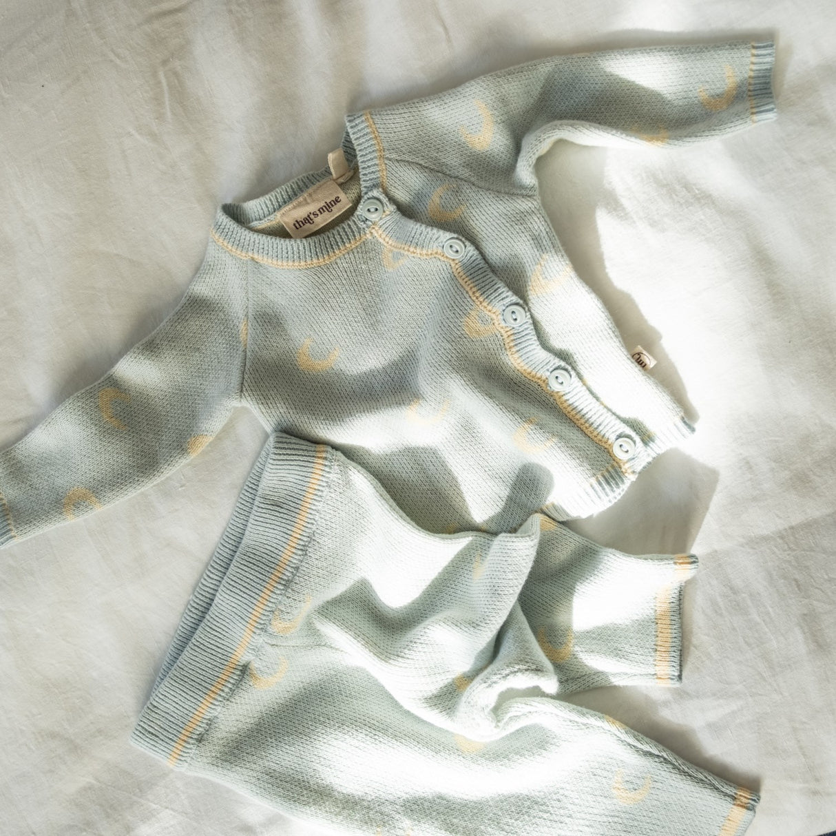 That's Mine Baby Blue Ilai Cardigan
