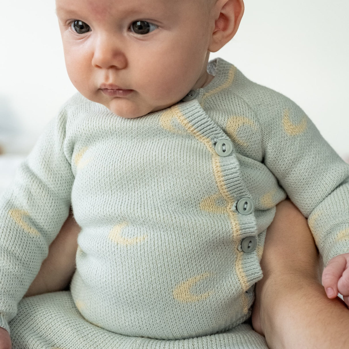 That's Mine Baby Blue Ilai Cardigan