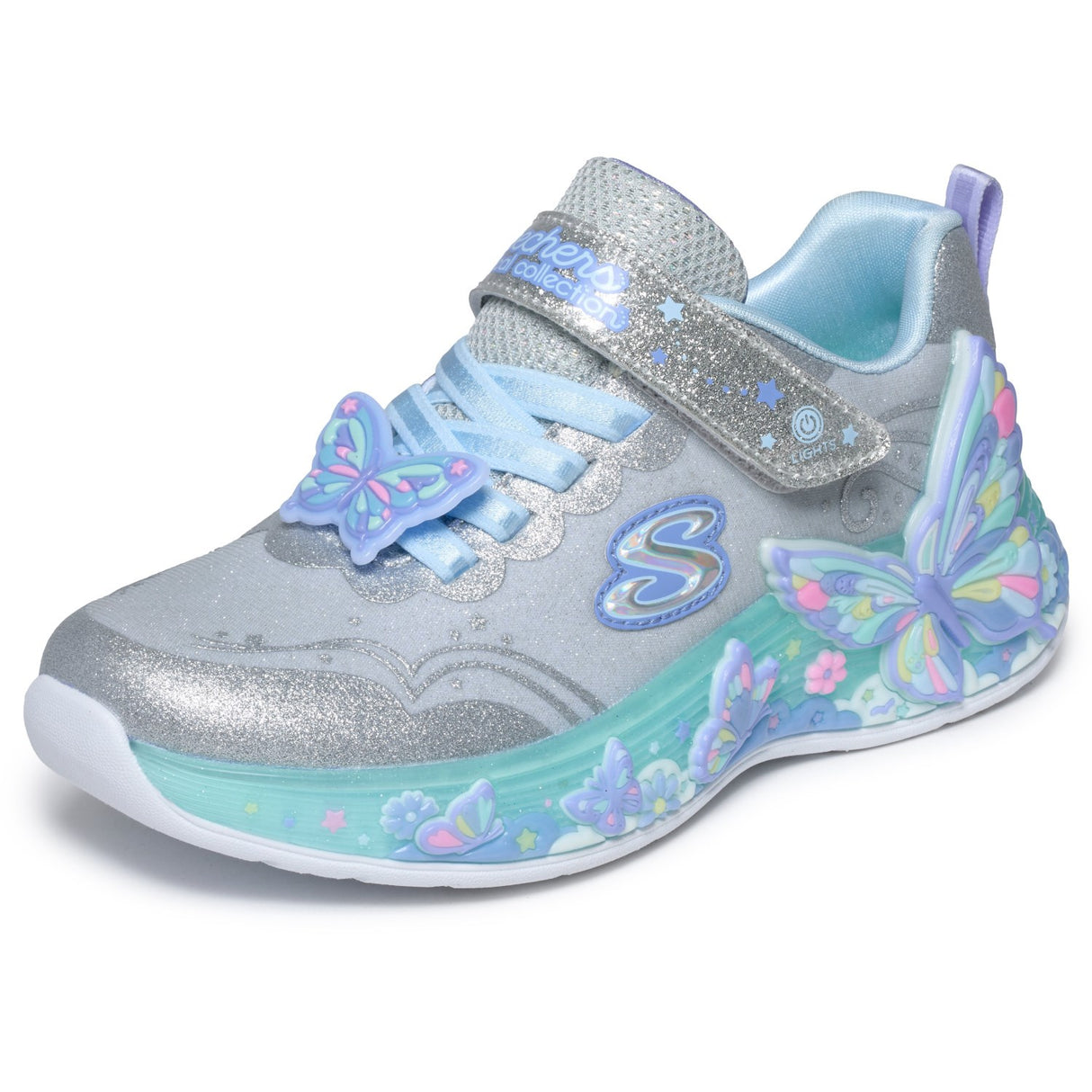 Skechers Silver Butterfly Bliss