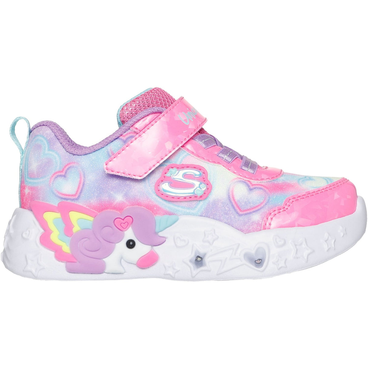 Skechers Pink Unicorn Charmer - Lil Heart S