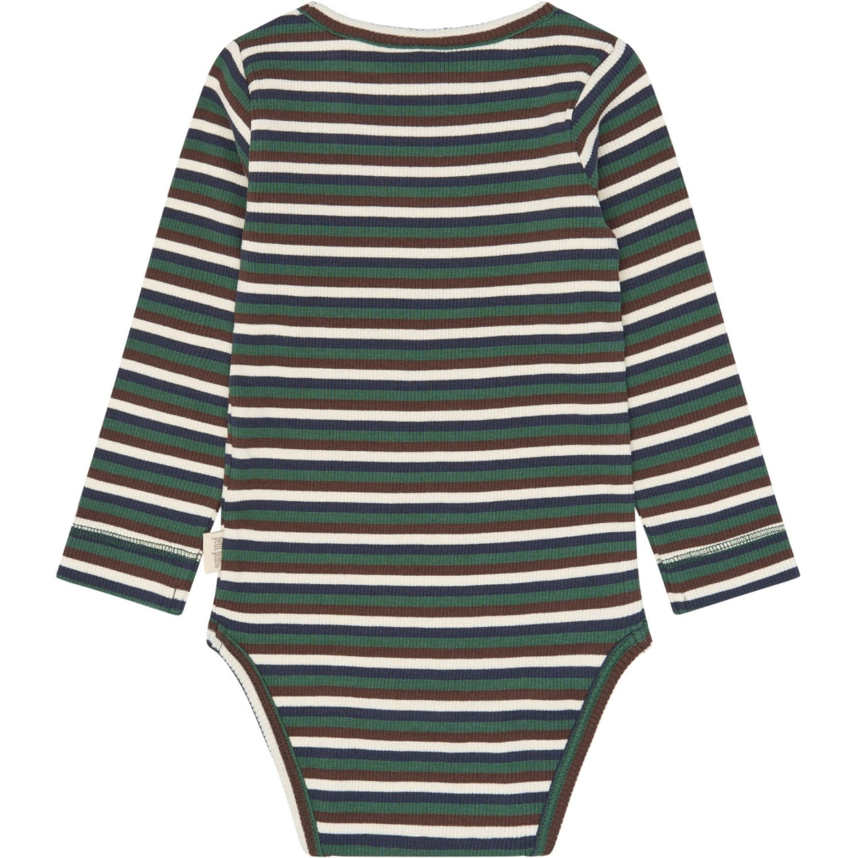 Petit Piao Trekking Green Multistriped Ppsong L_S Body
