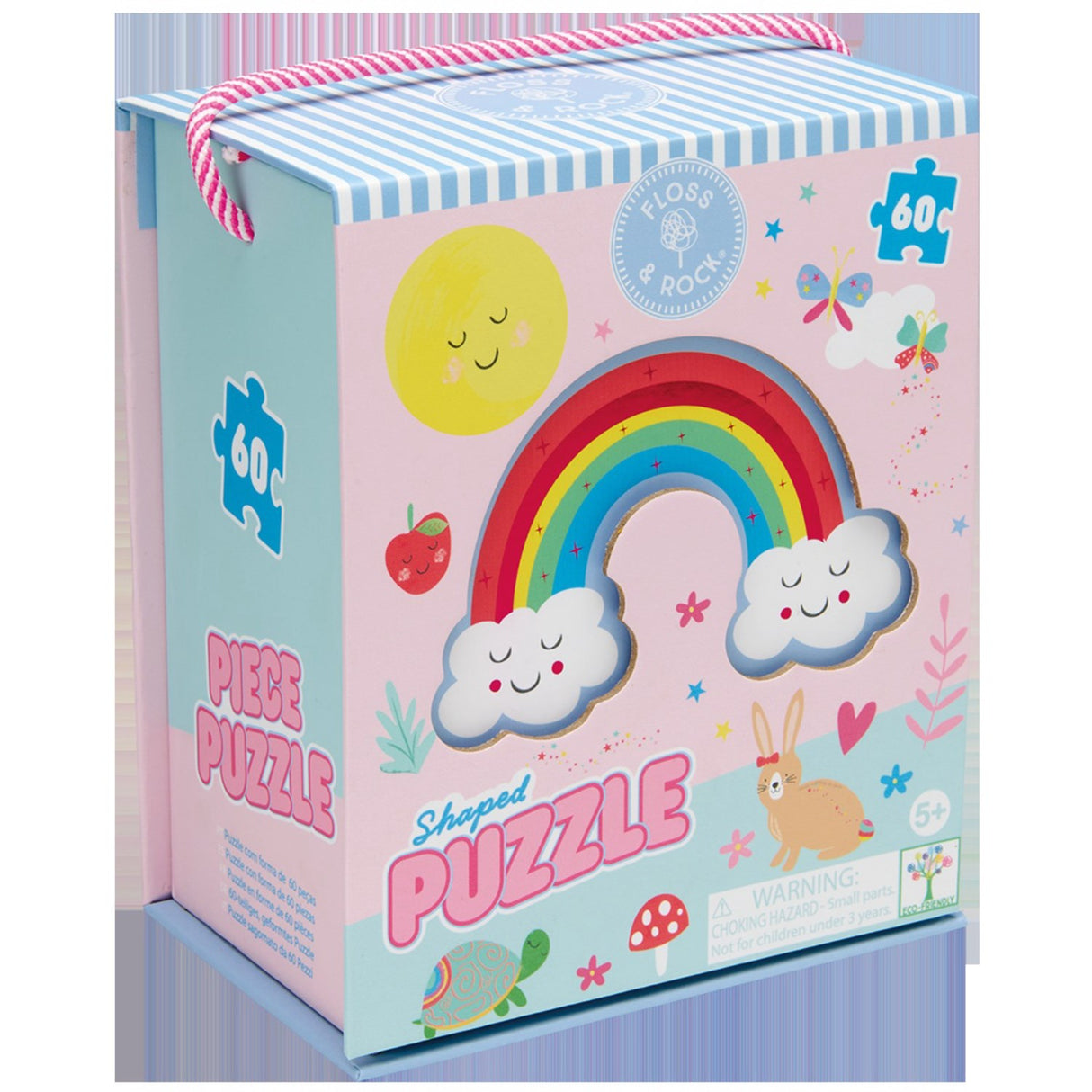 Floss & Rock Puslespil I Facon 60 Stk. - Rainbow Fairy