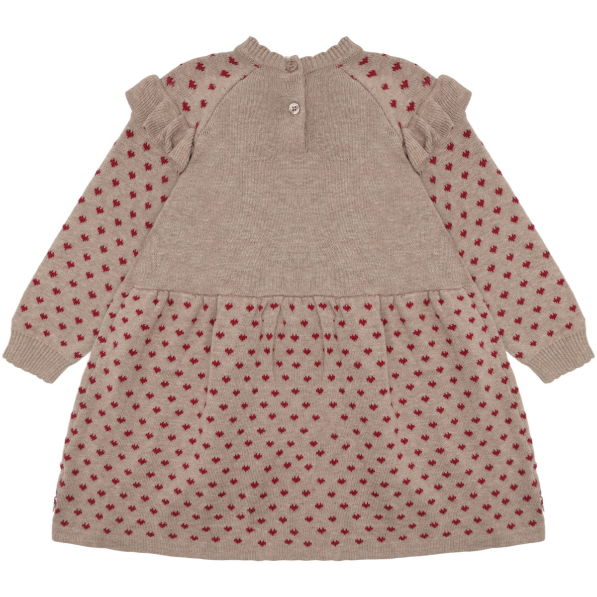 Hust & Claire Biscuit Knit Dress Hearts