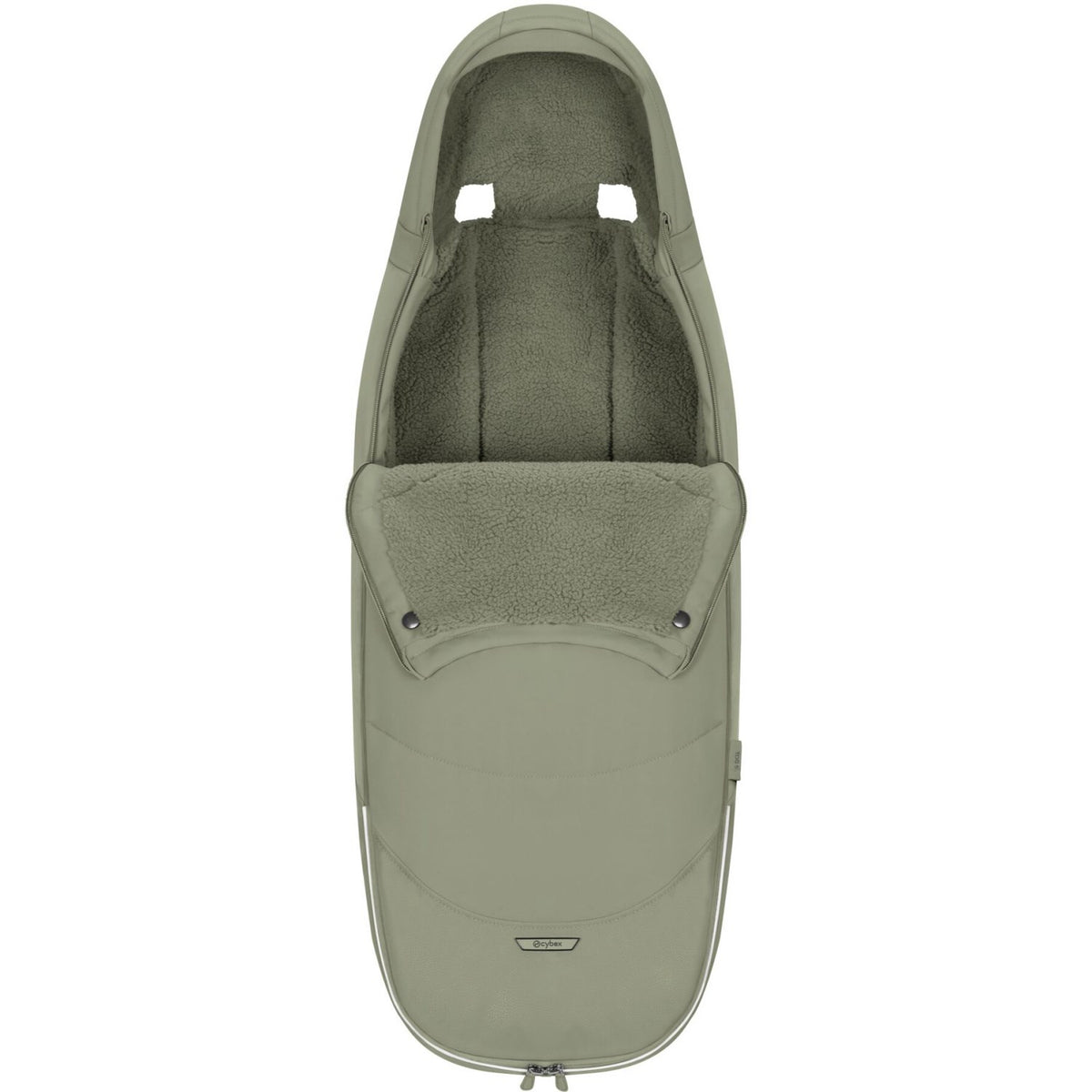 Cybex Sage Green/Mid Green Platinum Footmuff