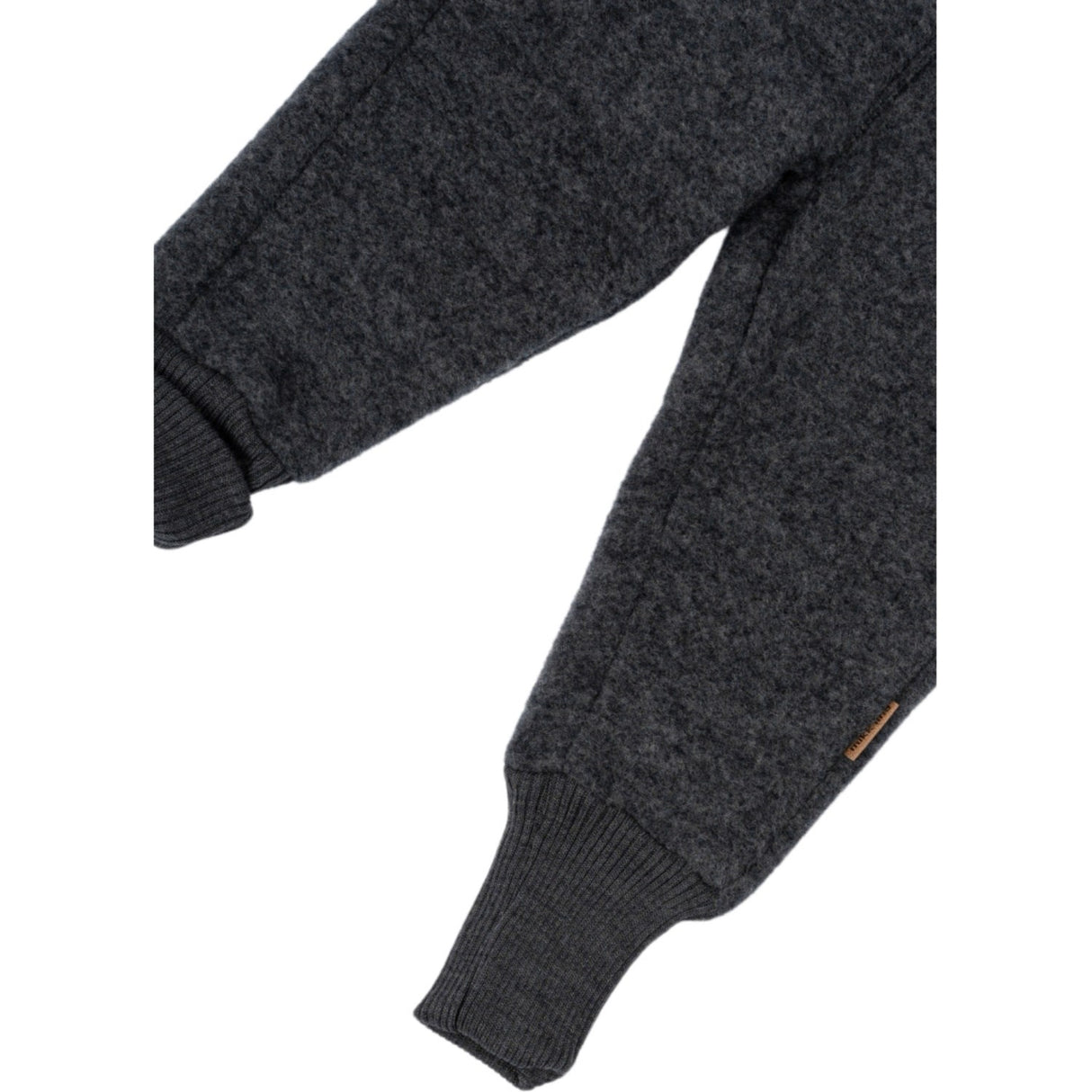Mikk-Line Anthracite Melange Wool Pants