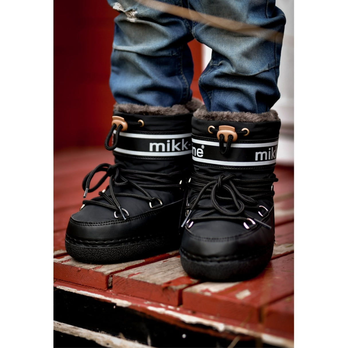 Mikk-Line Black Snow Boot