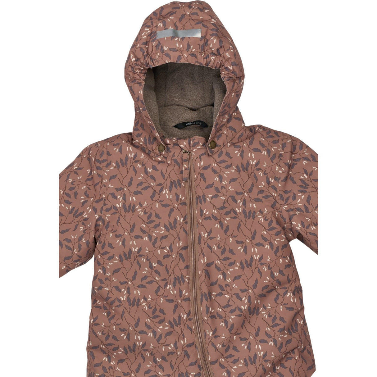 Mikk-Line Leaf AOP Snow Suit AOP