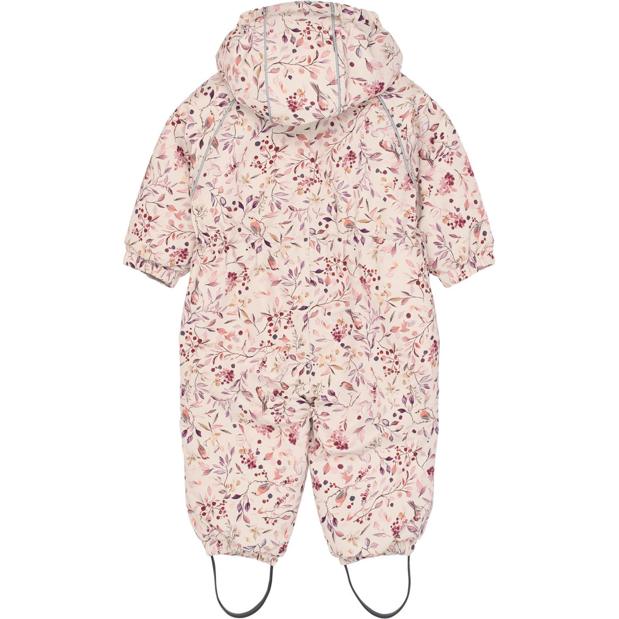 Mikk-Line Berries & Birds AOP Polyester Baby Suit - AOP