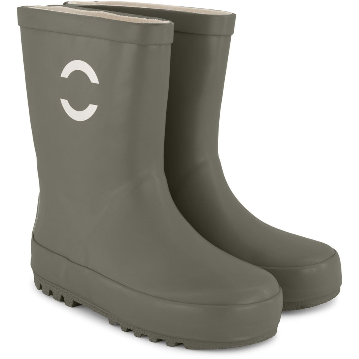 Mikk-Line Dusty Olive Wellies Solid