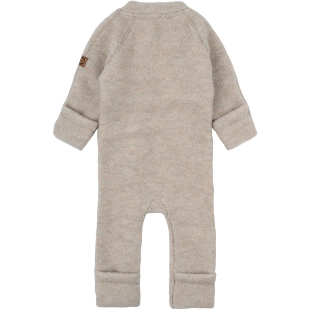 Mikk-Line Wool Suit Melange Offwhite