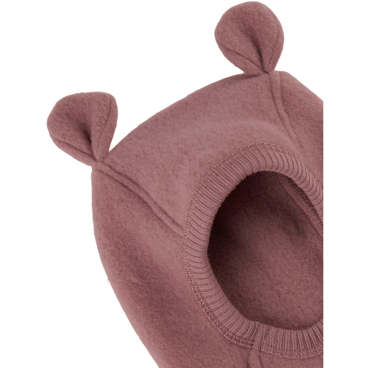 Mikk-Line Wool Balaclava w. Ears Burlwood
