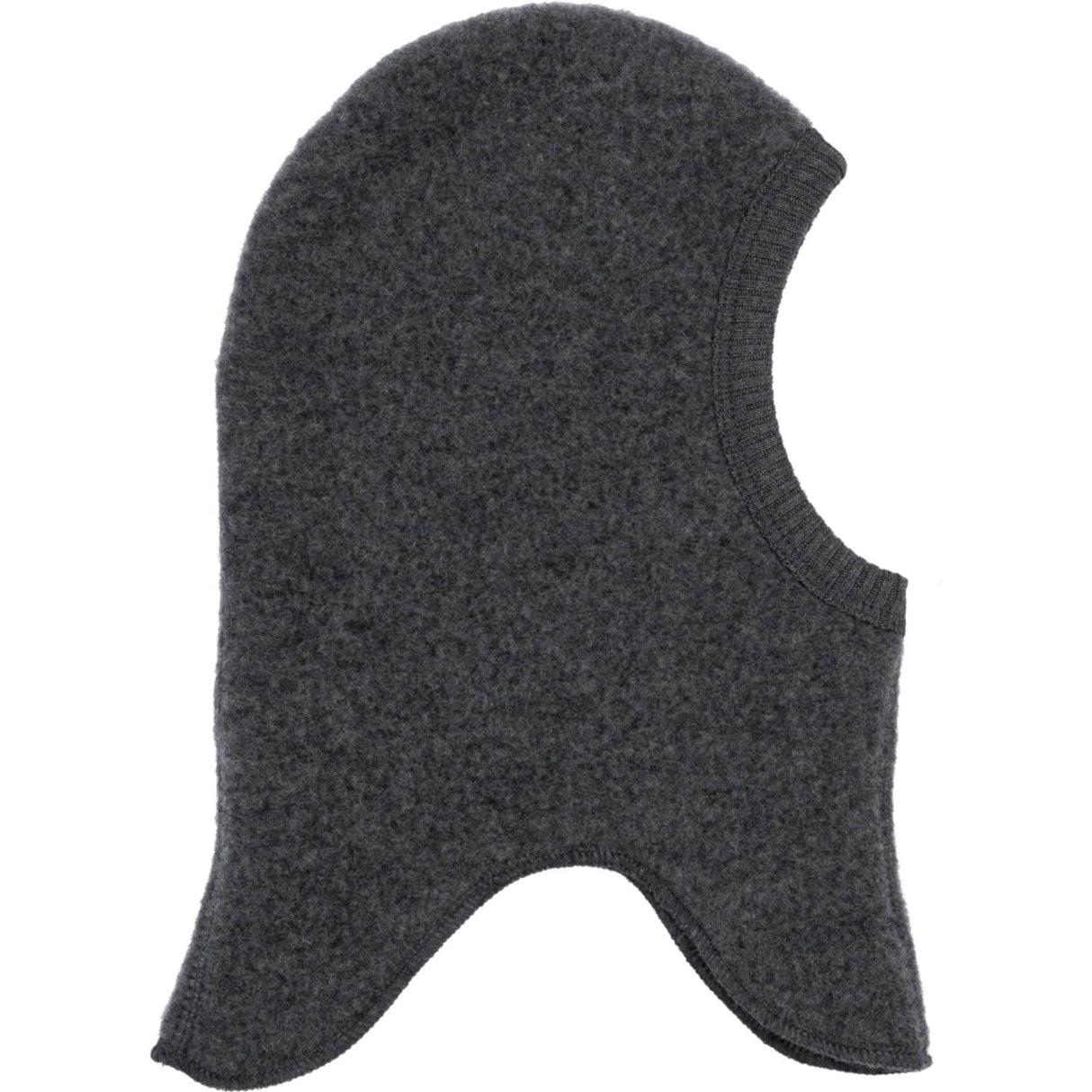 Mikk-Line Wool Balaclava Anthracite Melange