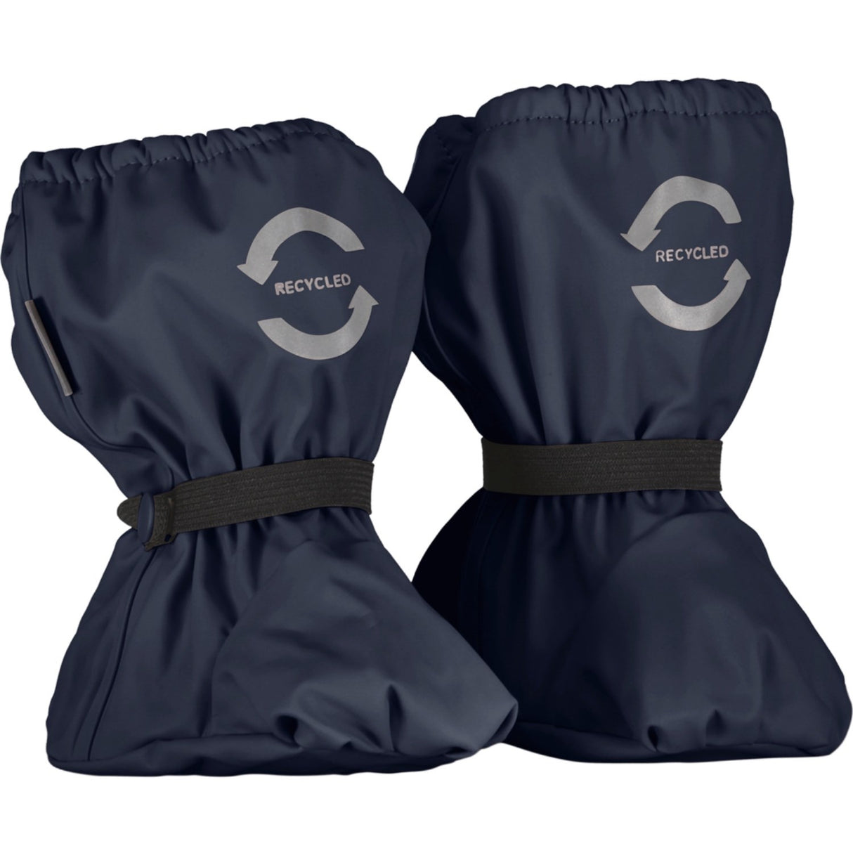 Mikk-Line Rain Footies w. Fleece Blue Nights