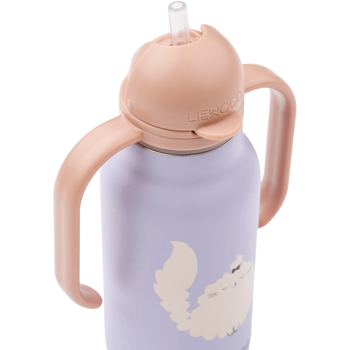 LIEWOOD Cat / Warm Lilac Kimmie Water Bottle 250 Ml