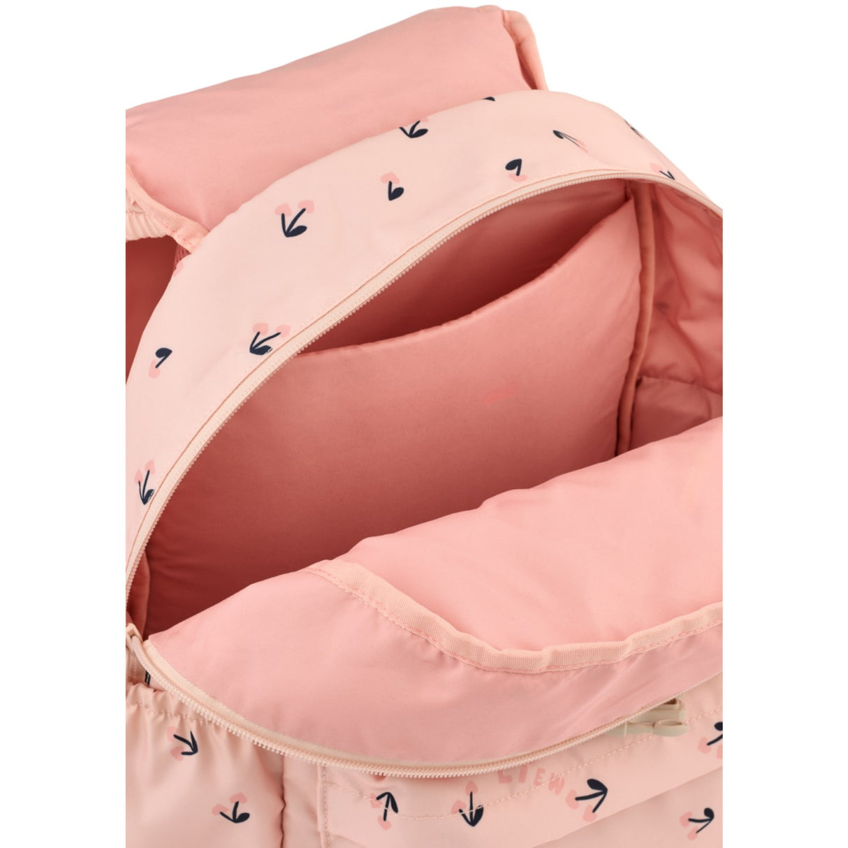 LIEWOOD Cherry Heart / Rosey Johnny School Backpack