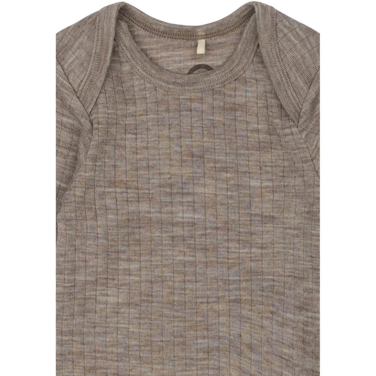 Mikk-Line Melange Denver Merino Wool Ls Body