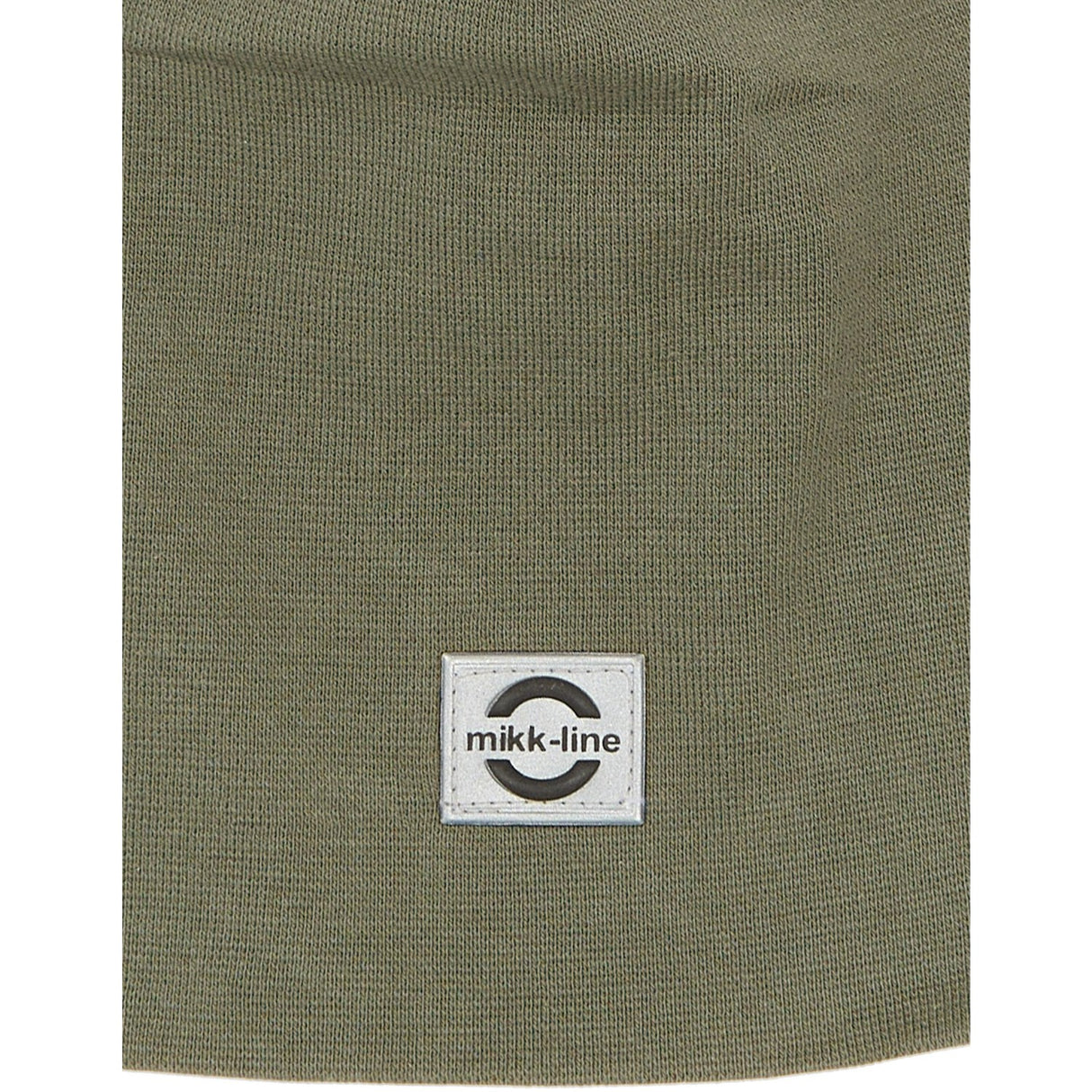 Mikk-Line Dusty Olive Cotton Hat - Solid