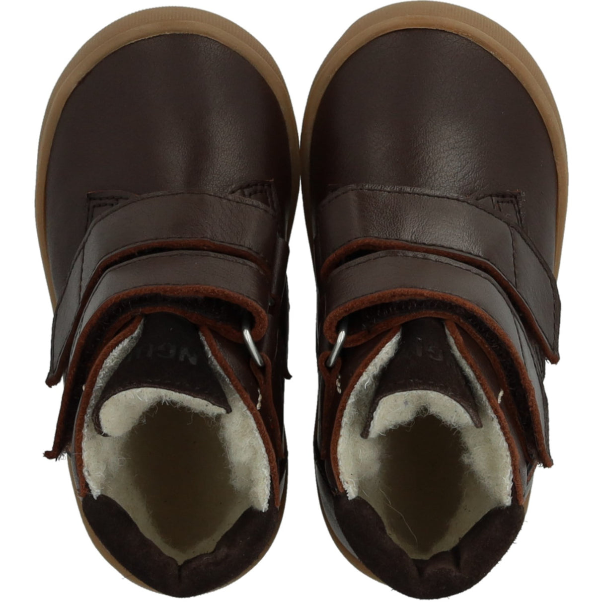 Angulus Dark Brown/Dark Brown Child's first TEX Winter Boot