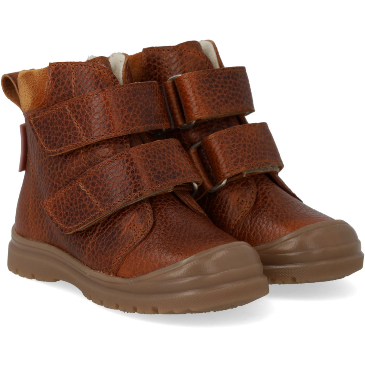 Angulus Cognac/Cognac Beginner TEX Boot with Soft Merino Wool Lining