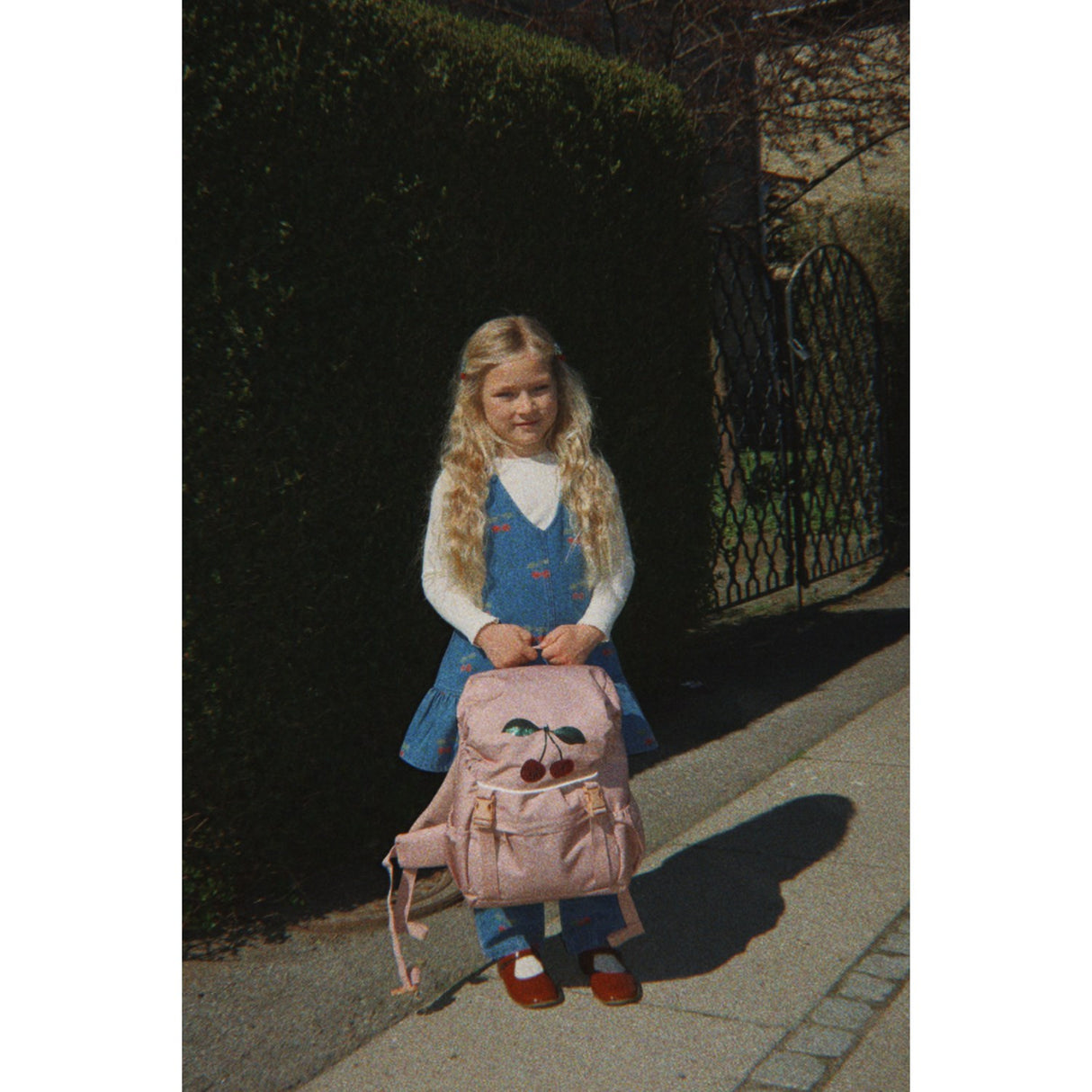 Konges Sløjd Ma Grande Cerise Denim Magot Dress Gots