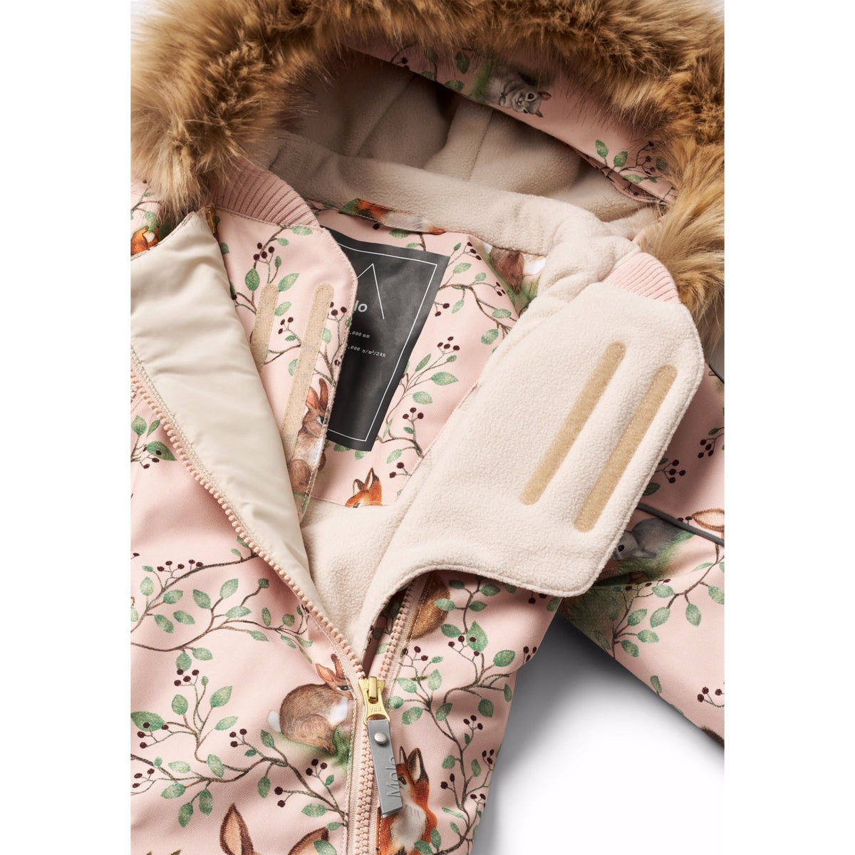 Molo Furry Friends Pyxis Fur Baby Snowsuit