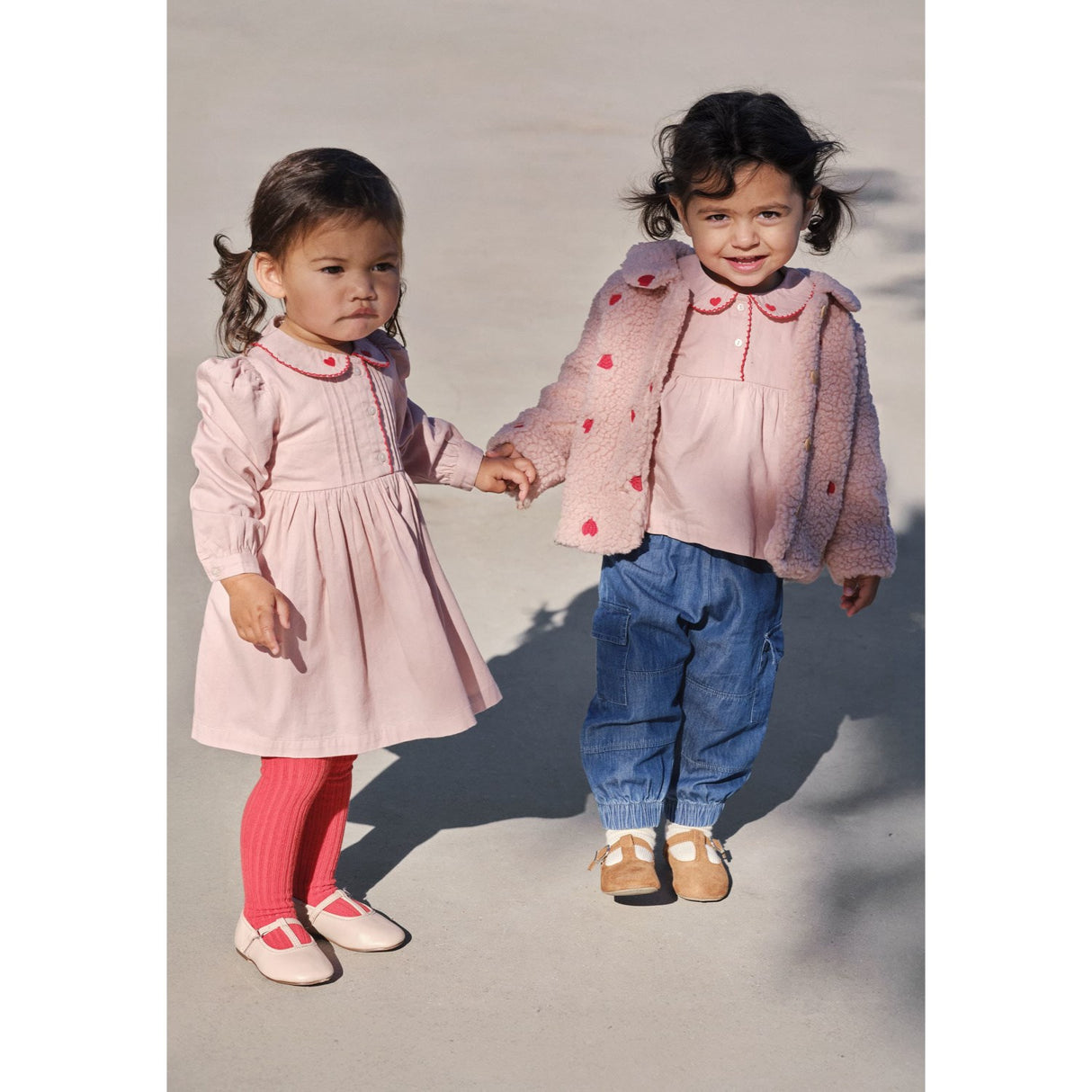 Molo Petal Blush Charlette Dress LS
