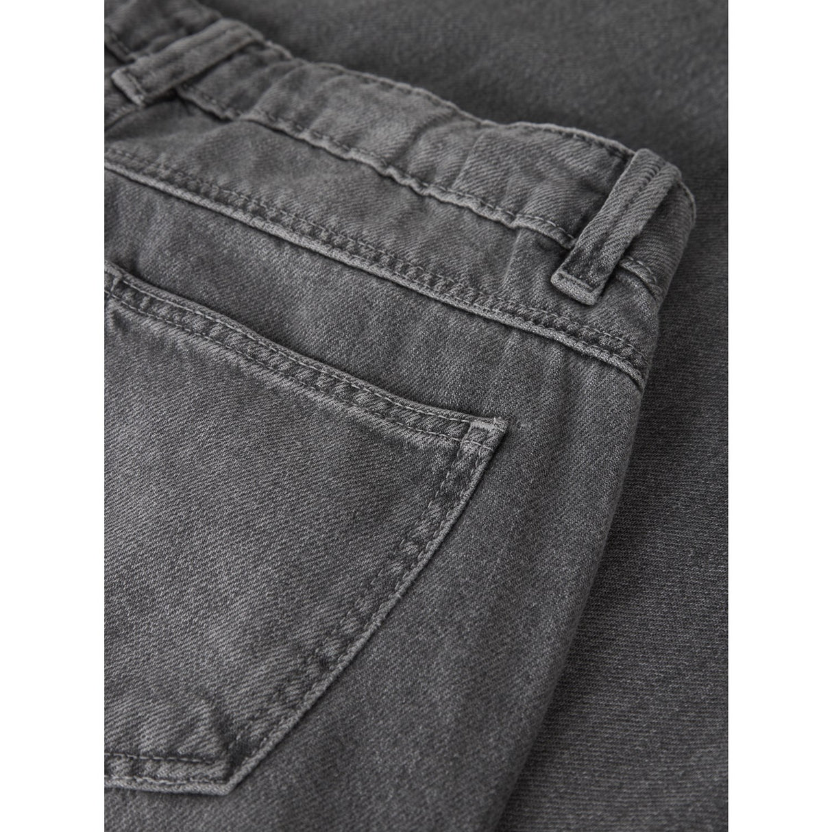 Name It Medium Grey Denim Nkfrose Wide Jeans 5529-Be Noos