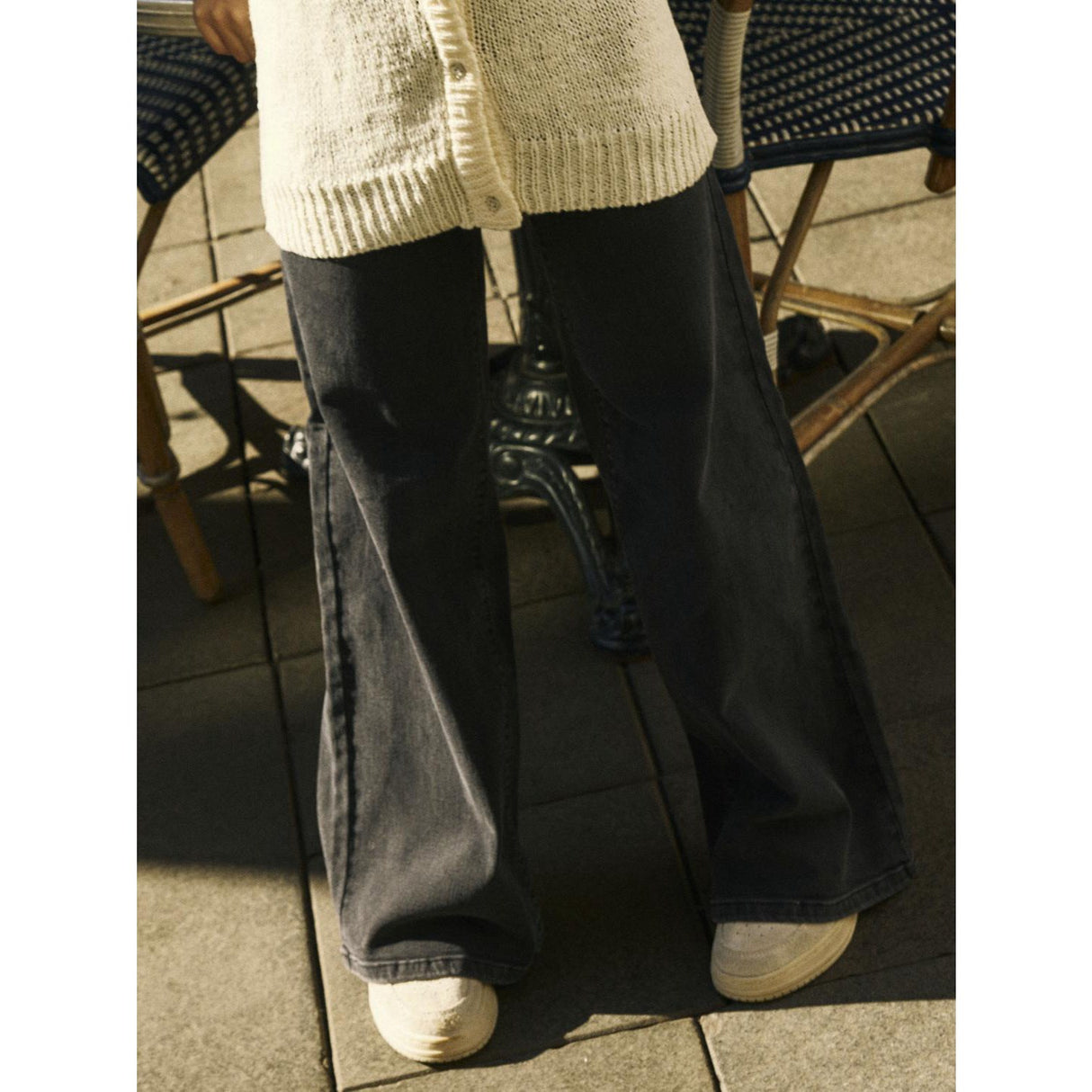Name It Black Denim Nkfpolly X-Wide Jeans 3057-Fr Noos