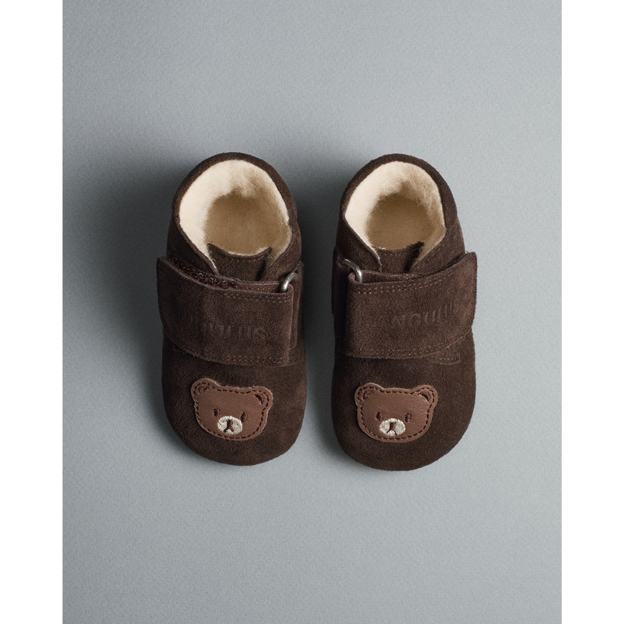 Angulus Dark Brown Prewalker With Teddy