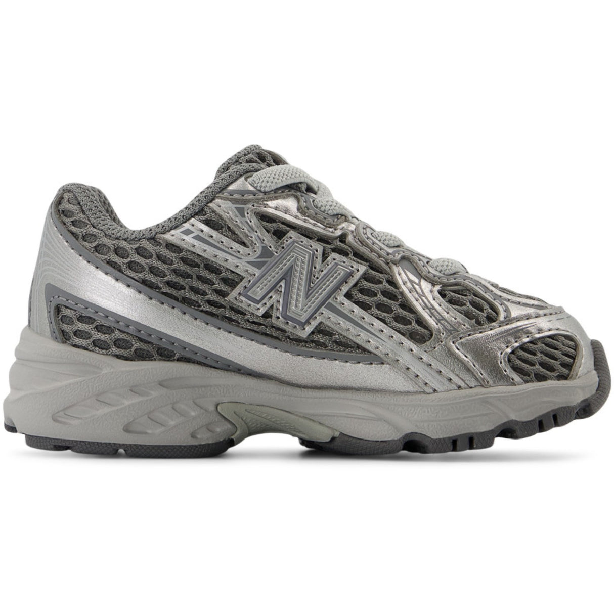 New Balance Harbor Grey 740 Kids Bungee Lace