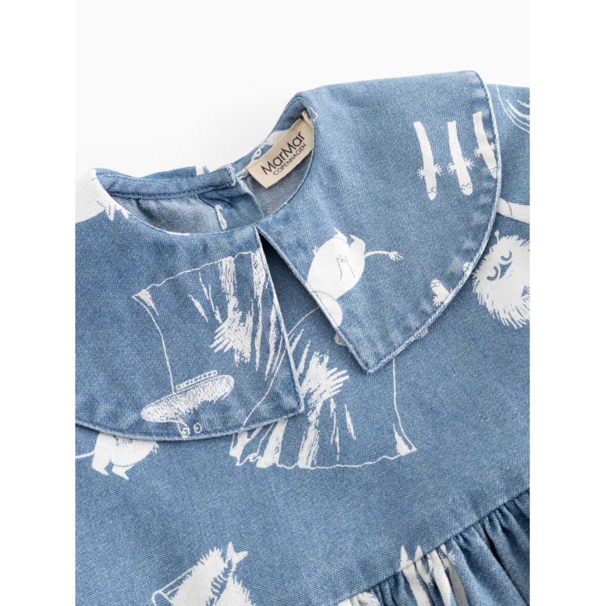 MarMar Denim Print Moomins Dalva B Dress