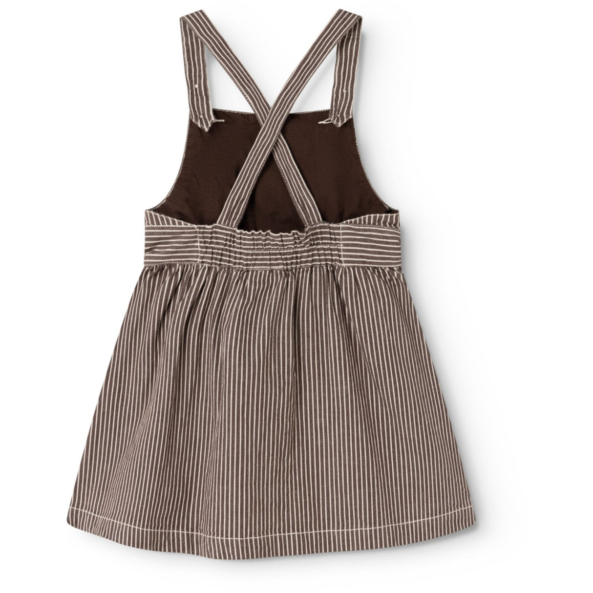 MarMar Soft Denim Dark Brownie Stripe Sanne Dress