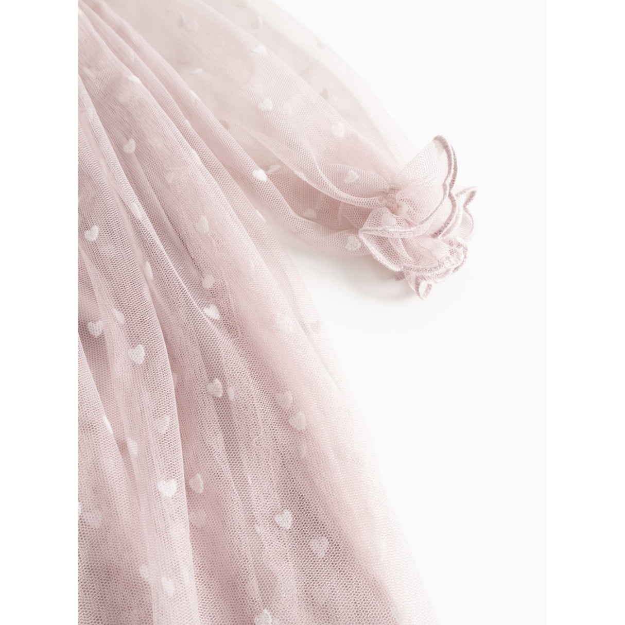MarMar Ballerina Cloud Gray Hearts Dera Dress