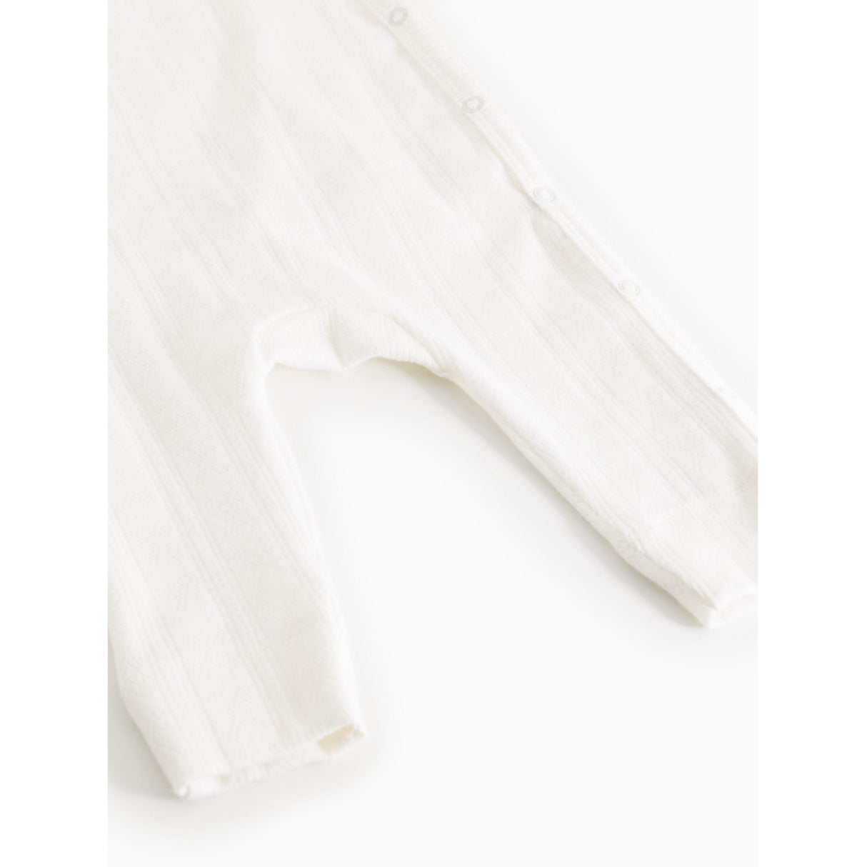 MarMar Modal Pointelle Gentle White Rula Onesie