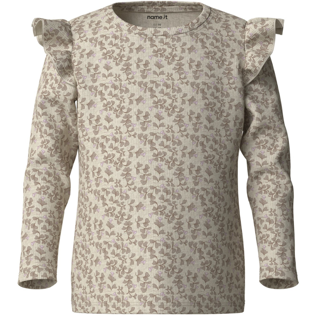 Name It Peyote Melange Nmfolena Ls Xsl Top
