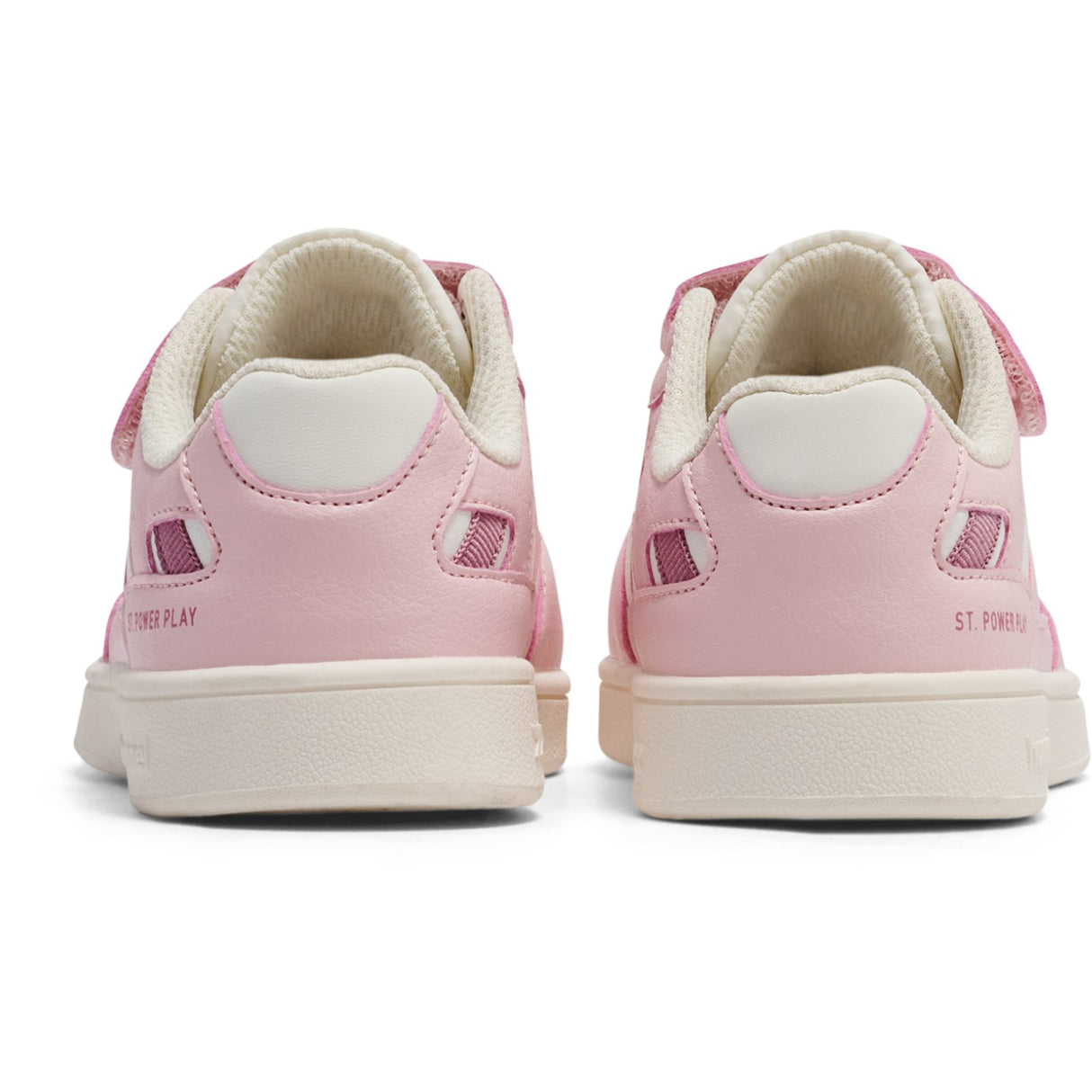 Hummel White/Pale Lilac St Power Play Jr Sneakers