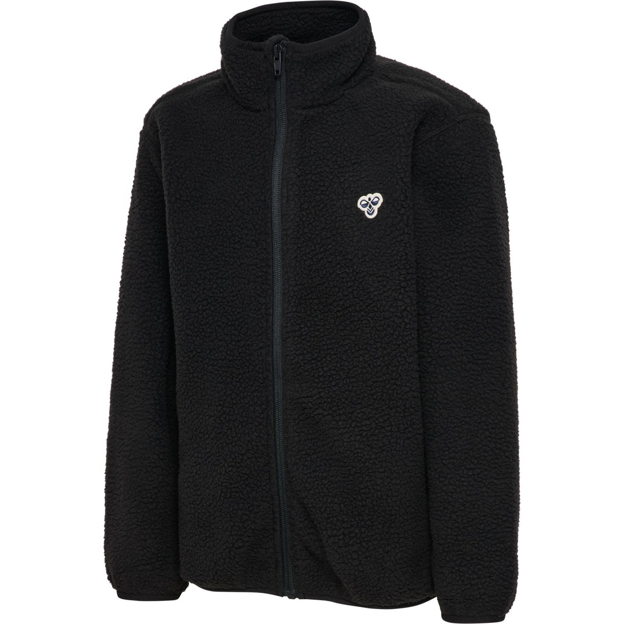 Hummel Black Jr Atlas Fleece Zip Jacket