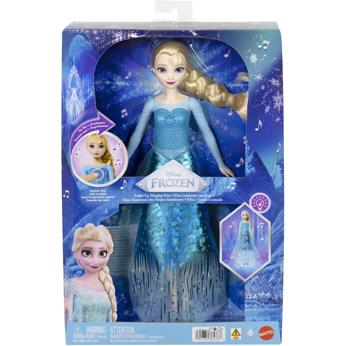 Disney Frozen Elsa Ice Power Feature Doll