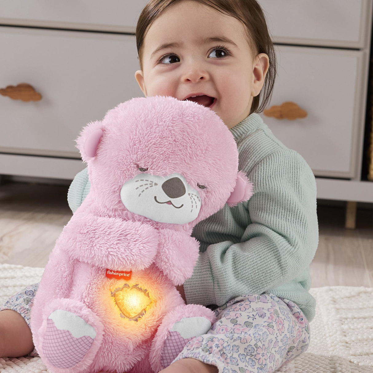 Fisher-Price® Soothe 'n Snuggle Otter Pink