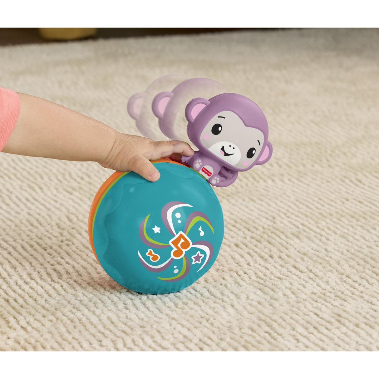 Fisher-Price® Crawl & Go Purple Monkey