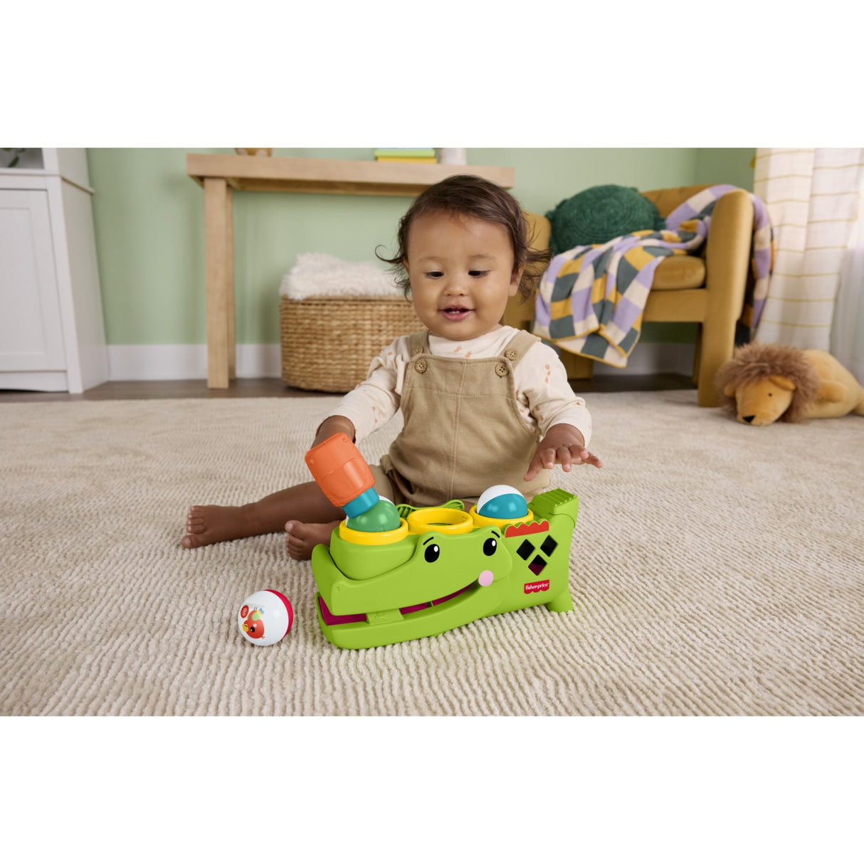 Fisher-Price® Tap & Roll Alligator