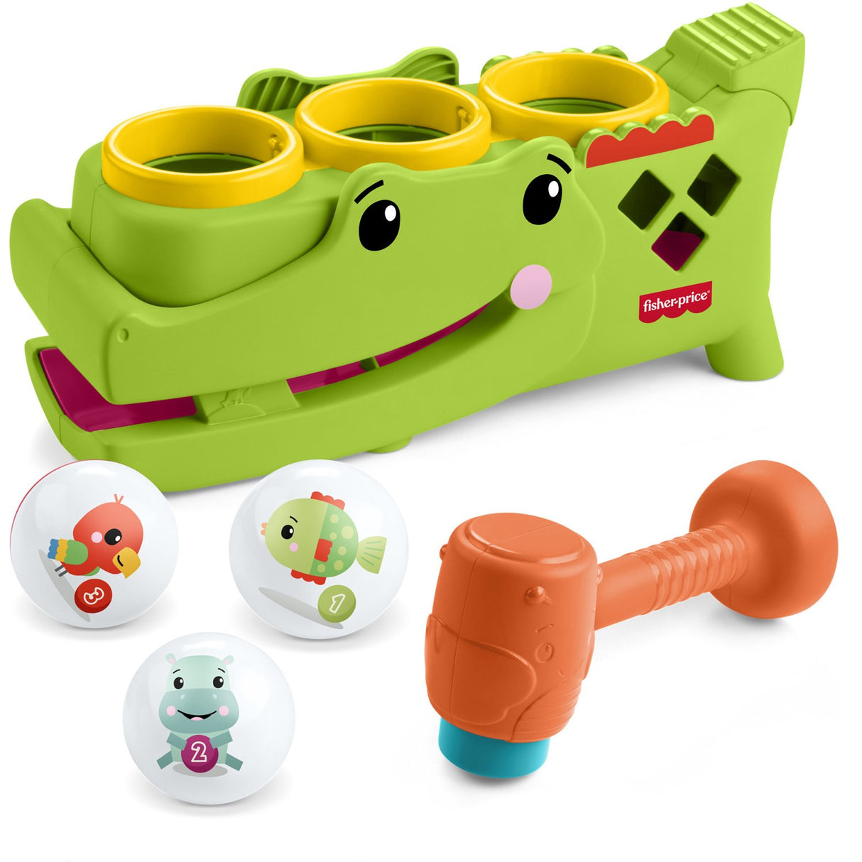 Fisher-Price® Tap & Roll Alligator