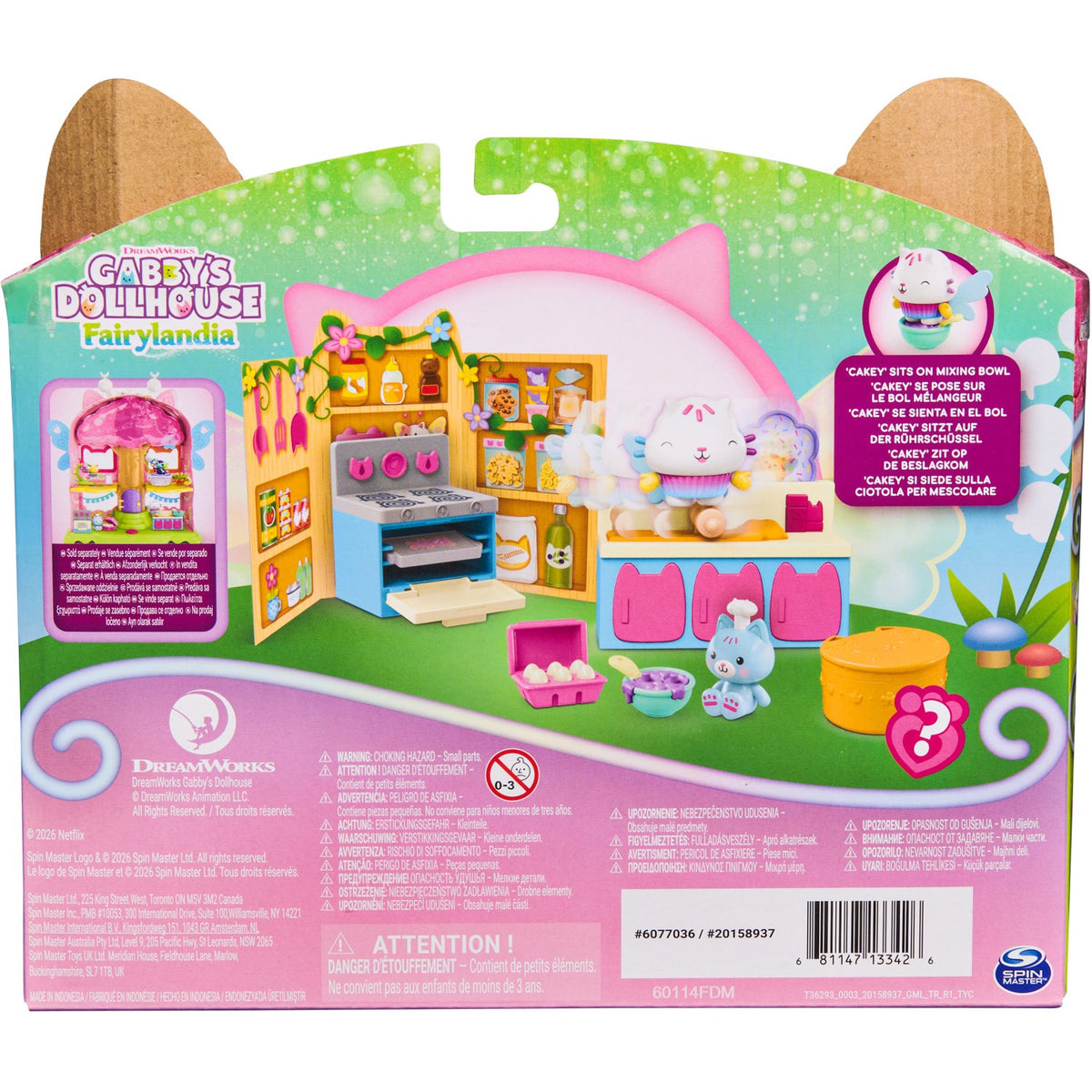 Gabby's Dollhouse Cakey Cat Fairy Køkken