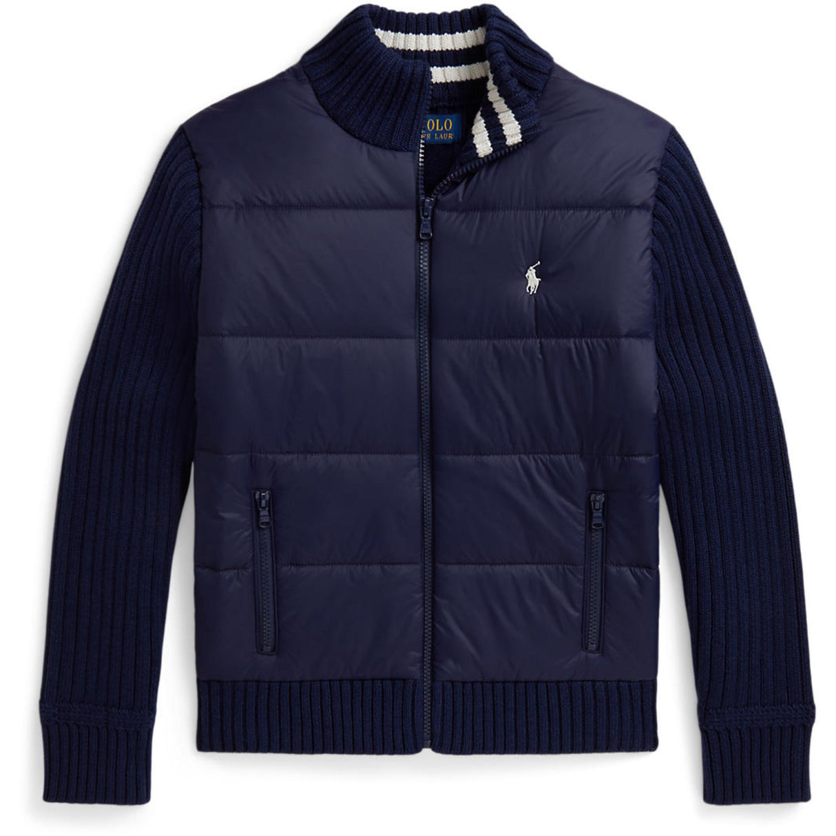 Polo Ralph Lauren Newport Navy Multi Full Zip Jacket