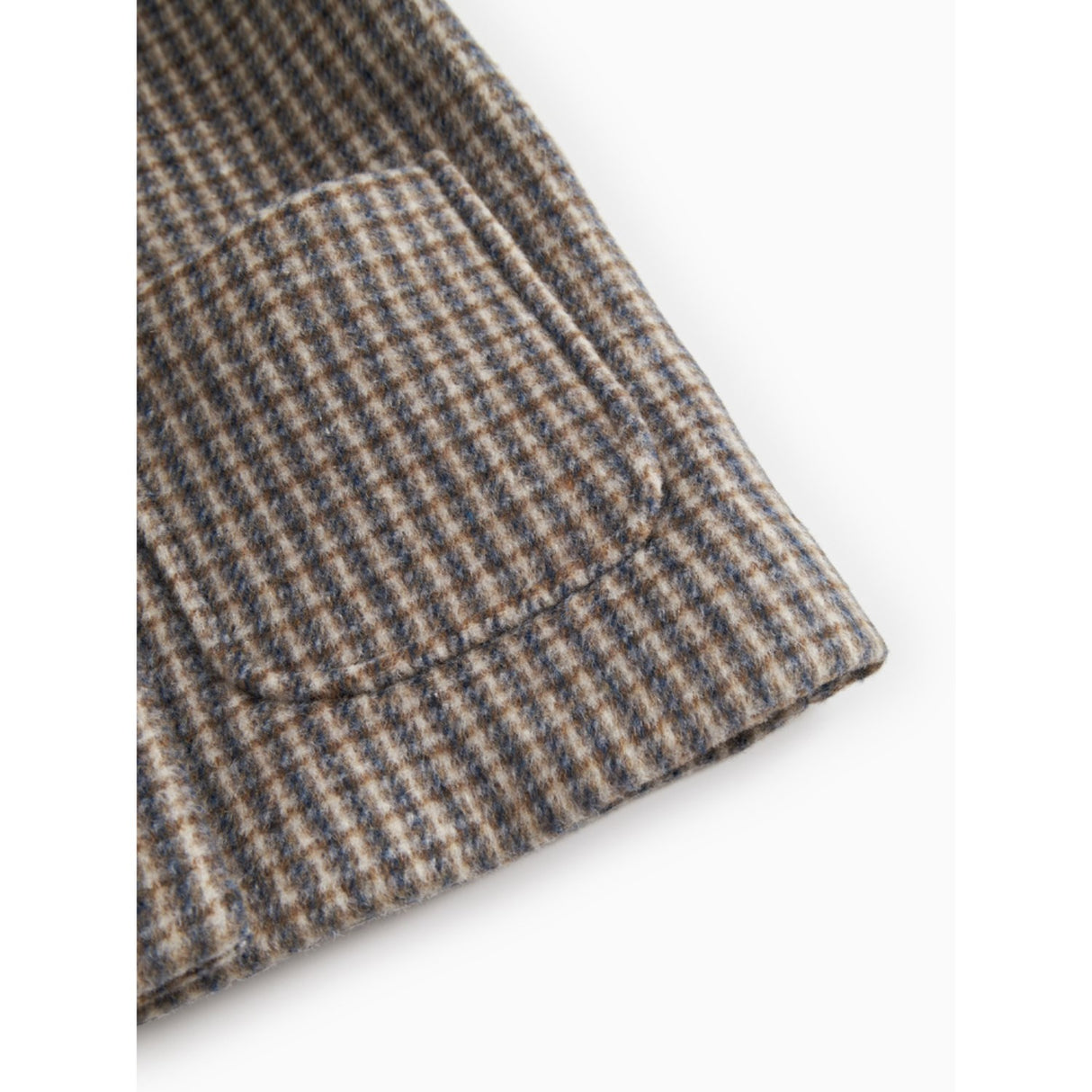 MarMar Wool Check Heritage Check Oval Jacket